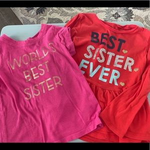 toddler sibling tops 👚
